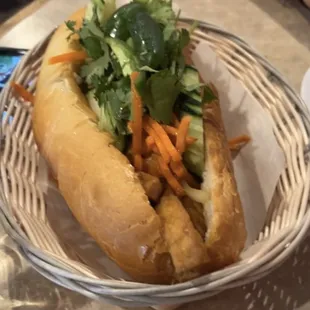 Tofu  Banh Mi