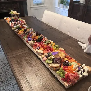 Custom charcuterie board