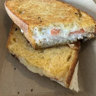 Toasted Turkey Basil Sandwich