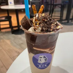 Kool Fudge Dream Milkshake