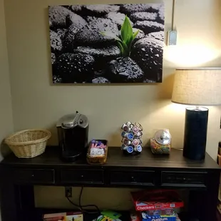 Coffee, candy and games