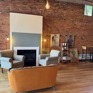 Great place to gather for a meeting, book club, etc.