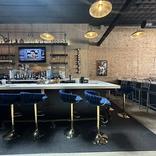 Bar area. There are patrons here and the bar is bigger, but didn't want to include people in my photos without their consent.