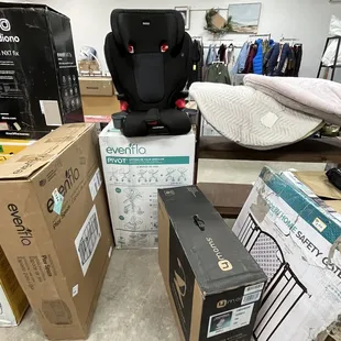 Baby gear in the Shoppe