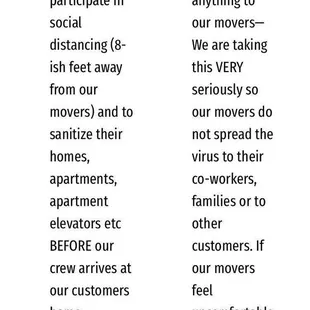 More of the same hogwash the post to protect their employees, but not customers.