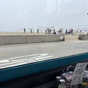 Nice view on a foggy morning.