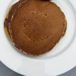 Pumpkin pancakes
