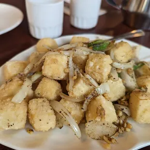Salt &amp; Pepper Fried Tofu