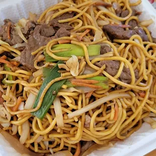 Lo Mein with Beef