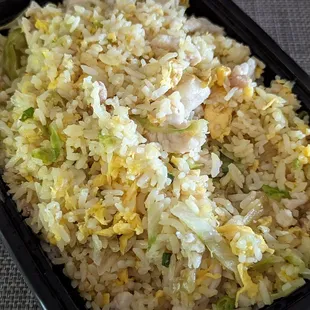 Salted fried fried rice, to go
