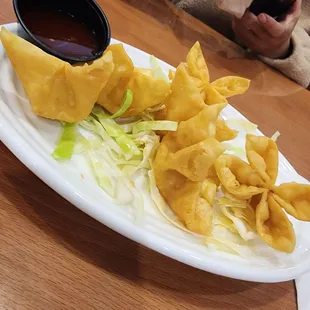 Cream cheese wonton