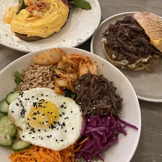 Broccolini Farro Bowl