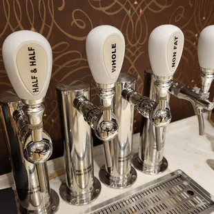 Nice touch for self-serve milks