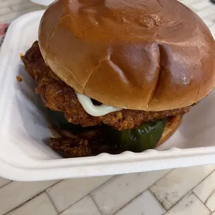 Chicken Sandwich - Nashville hot option