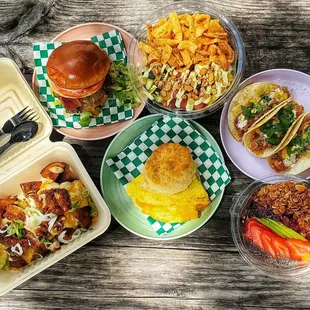 Different options you can choose from