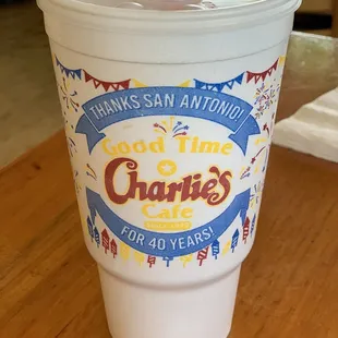 Styrofoam cups