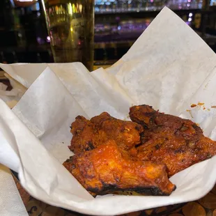 Mango Hot wings! Bud Light