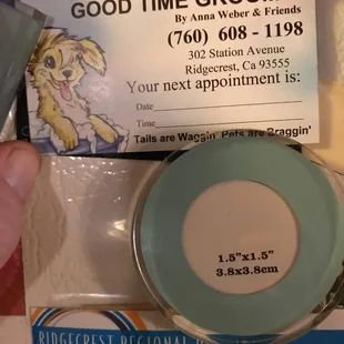 Here's their business card and address. I was led to the wrong address on google.