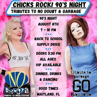 Upcoming show, this girl can sing and entertain, you won't want to miss her perform in No Doubts