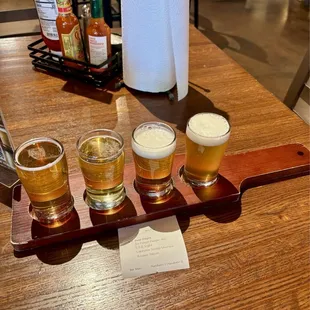 Beer flight
