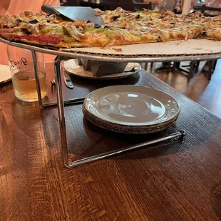 Pat&apos;s special pizza.
