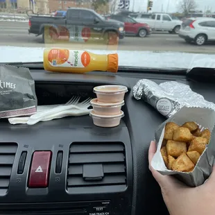 Car breakfast date before car shopping