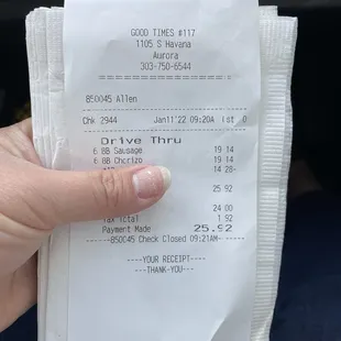 Burritos to go