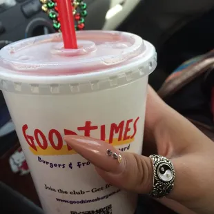 My strawberry lemonade