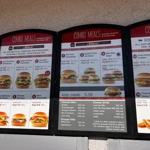 menus