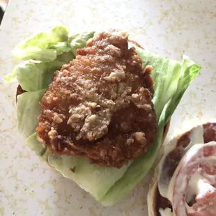 The chicken is like 2 inches by 3 inches like wtf is this