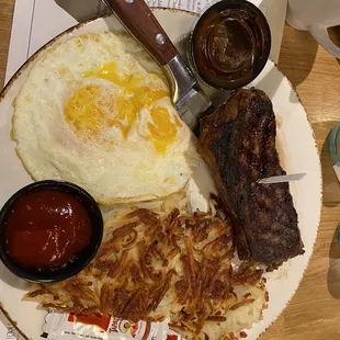Steak and Eggs