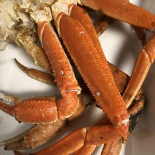 Crab legs that had absolutely no season smh