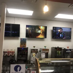 interior, sushi and sashimi