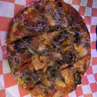 pizza, food