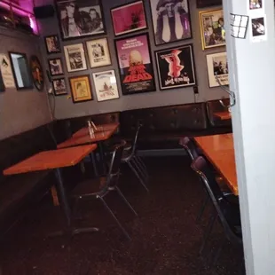 The lounge area.