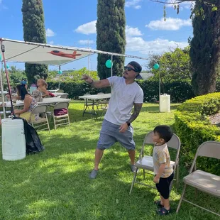 Tent for the parents