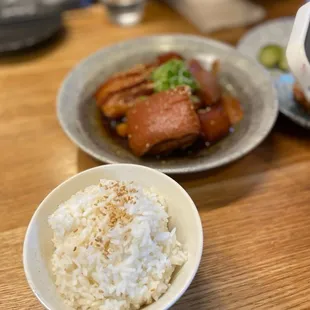 Braised pork rice