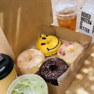 Doughnuts and tea :)