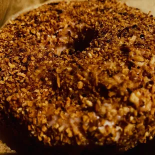 Toasted coconut vegan donut. A must if you go nuts for coconuts