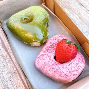 So yummy vegan donuts