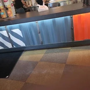 The nasty lady combing her hair with her fingers