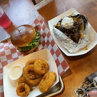 Loaded Spud With Choice Of Smoked Meat