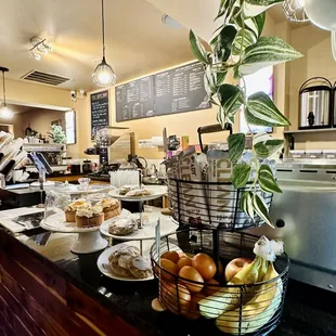 a variety of pastries