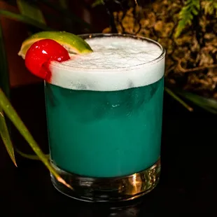 Blue Screw Cocktail