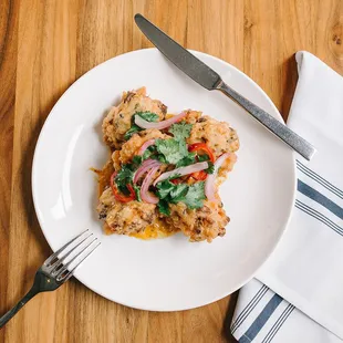 Cornmeal Crab Fritters