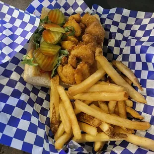 Shrimp po boy