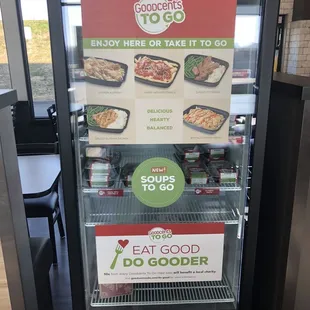 Goodcents to go fridge.