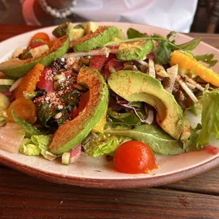 Avocado, Tomato &amp; Cucumber Salad