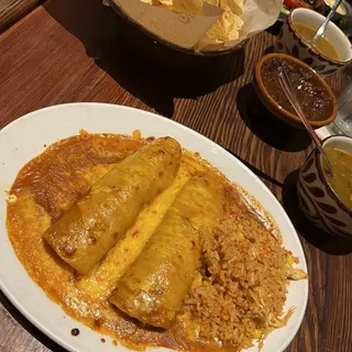 Classic Chicken Enchiladas