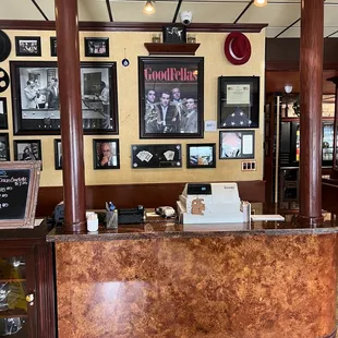 the front desk